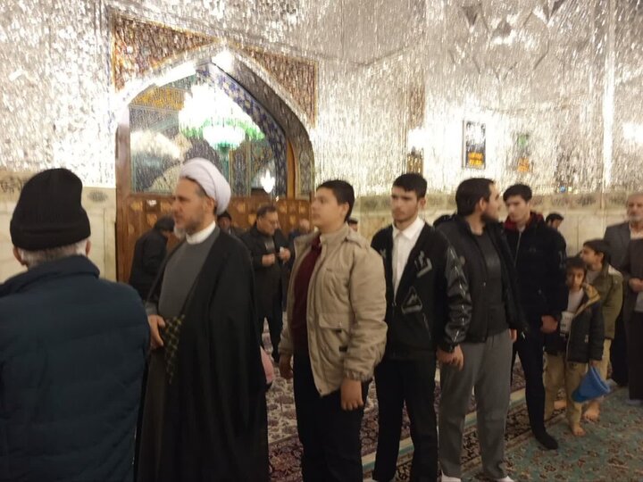 تصاویر/ اردوی زیارتی طلاب خوی به مشهد مقدس