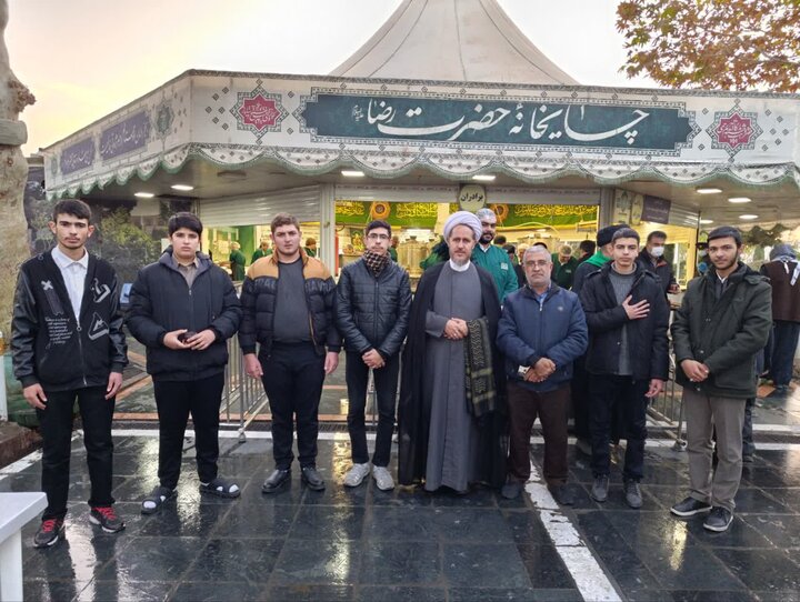 تصاویر/ اردوی زیارتی طلاب خوی به مشهد مقدس