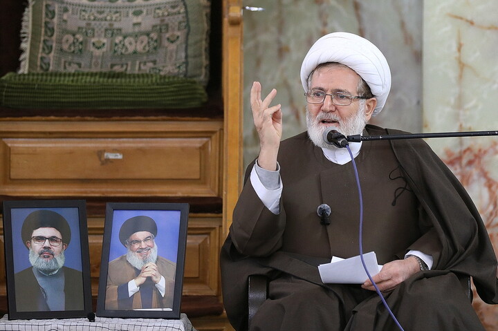 تصاویر/ بزرگداشت شهدای مقاومت حزب الله لبنان در مدرسه معصومیه قم