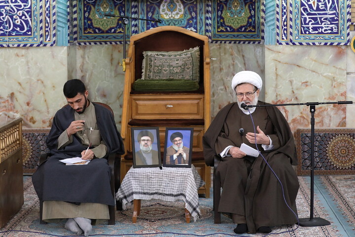 تصاویر/ بزرگداشت شهدای مقاومت حزب الله لبنان در مدرسه معصومیه قم