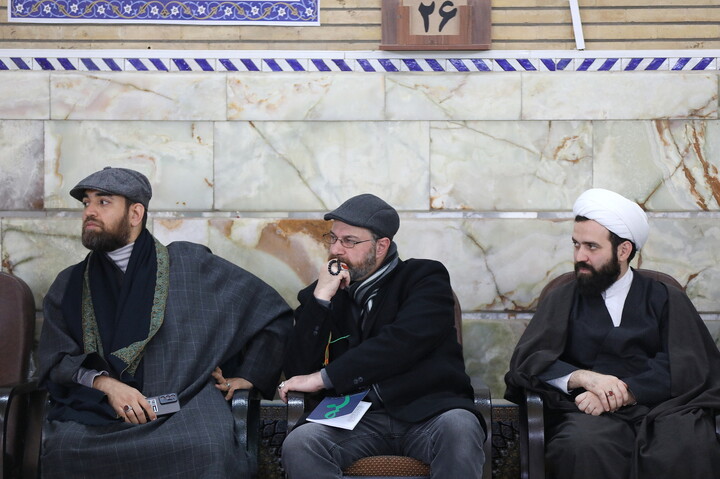 تصاویر/ بزرگداشت شهدای مقاومت حزب الله لبنان در مدرسه معصومیه قم