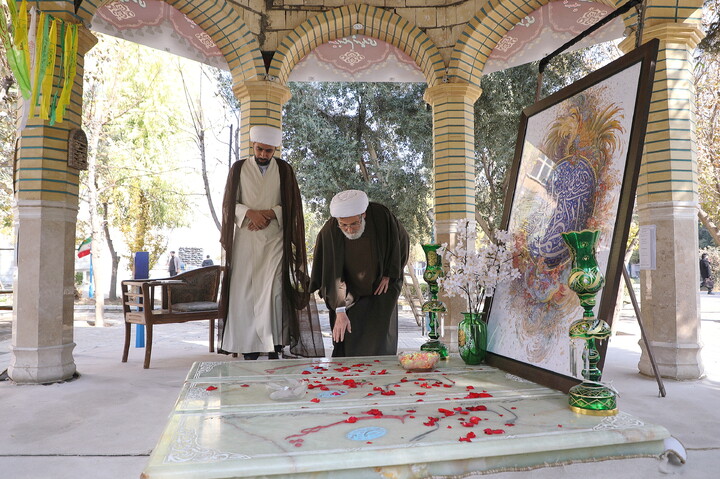 تصاویر/ بزرگداشت شهدای مقاومت حزب الله لبنان در مدرسه معصومیه قم