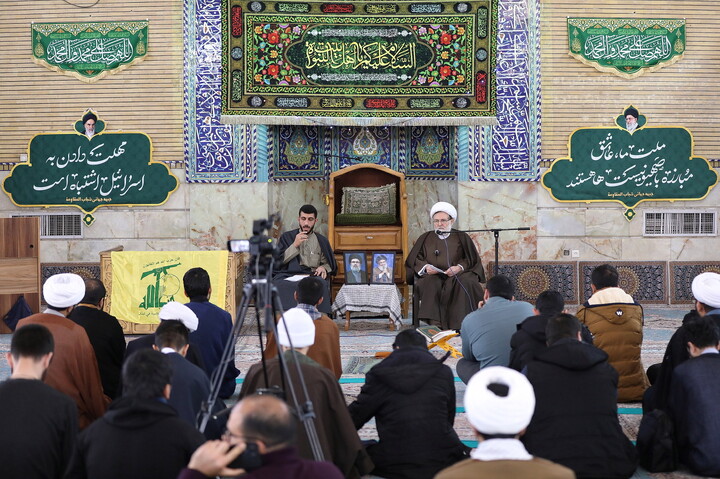 تصاویر/ بزرگداشت شهدای مقاومت حزب الله لبنان در مدرسه معصومیه قم