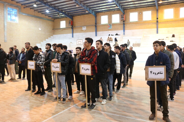 تصاویر/ افتتاحیه چهارمین جشنواره فرهنگی ورزشی طلاب بسیجی استان سمنان