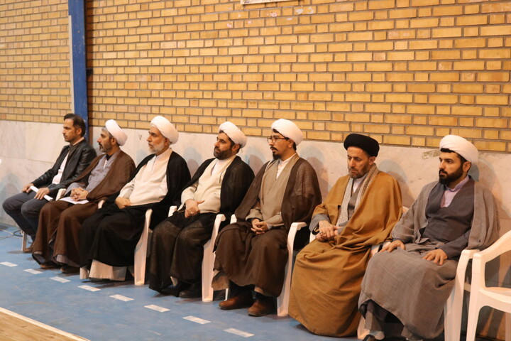 تصاویر/ افتتاحیه چهارمین جشنواره فرهنگی ورزشی طلاب بسیجی استان سمنان