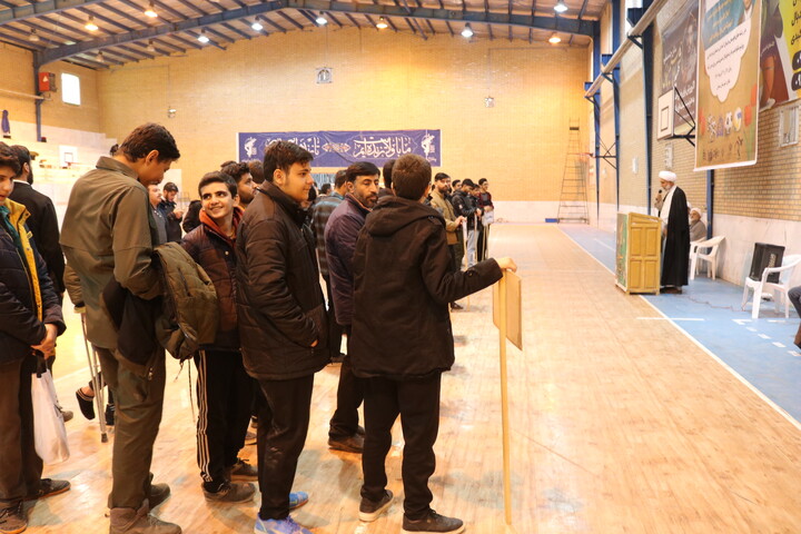 تصاویر/ افتتاحیه چهارمین جشنواره فرهنگی ورزشی طلاب بسیجی استان سمنان