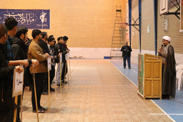 تصاویر/ افتتاحیه چهارمین جشنواره فرهنگی ورزشی طلاب بسیجی استان سمنان