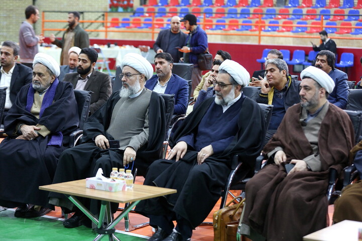 تصاویر/ آیین افتتاح «مجتمع فرهنگی ورزشی شهدای اقتدار ملی