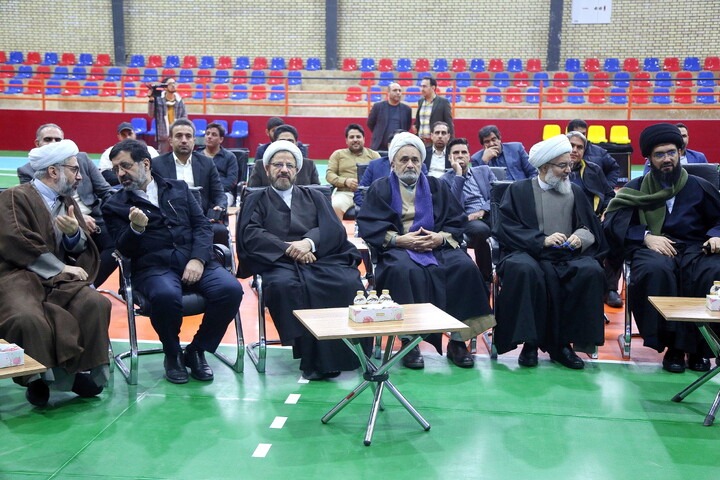 تصاویر/ آیین افتتاح «مجتمع فرهنگی ورزشی شهدای اقتدار ملی