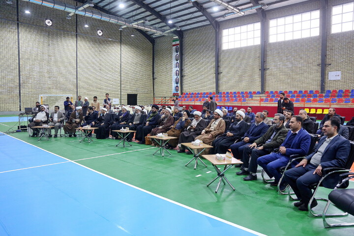 تصاویر/ آیین افتتاح «مجتمع فرهنگی ورزشی شهدای اقتدار ملی