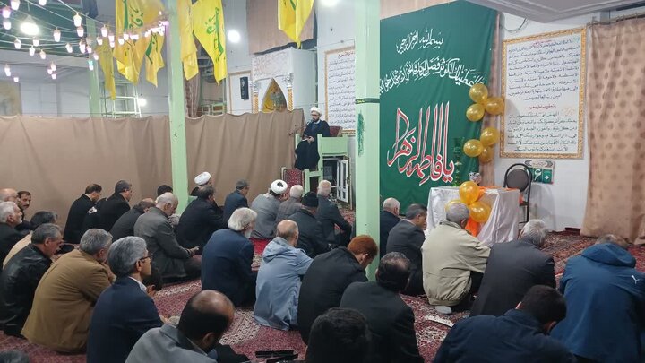 تصاویر/مراسم جشن ولادت حضرت فاطمه (س) در مسجد فاطمیه(س) بیجار