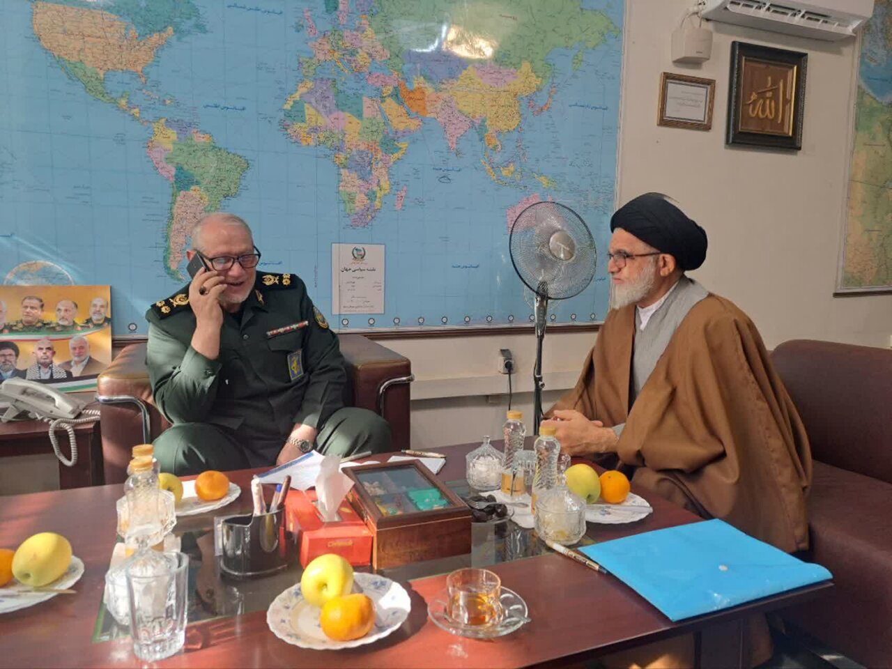 مطالبه‌گری و پیگیری مسائل شهرستان توسط امام جمعه نطنز در تهران