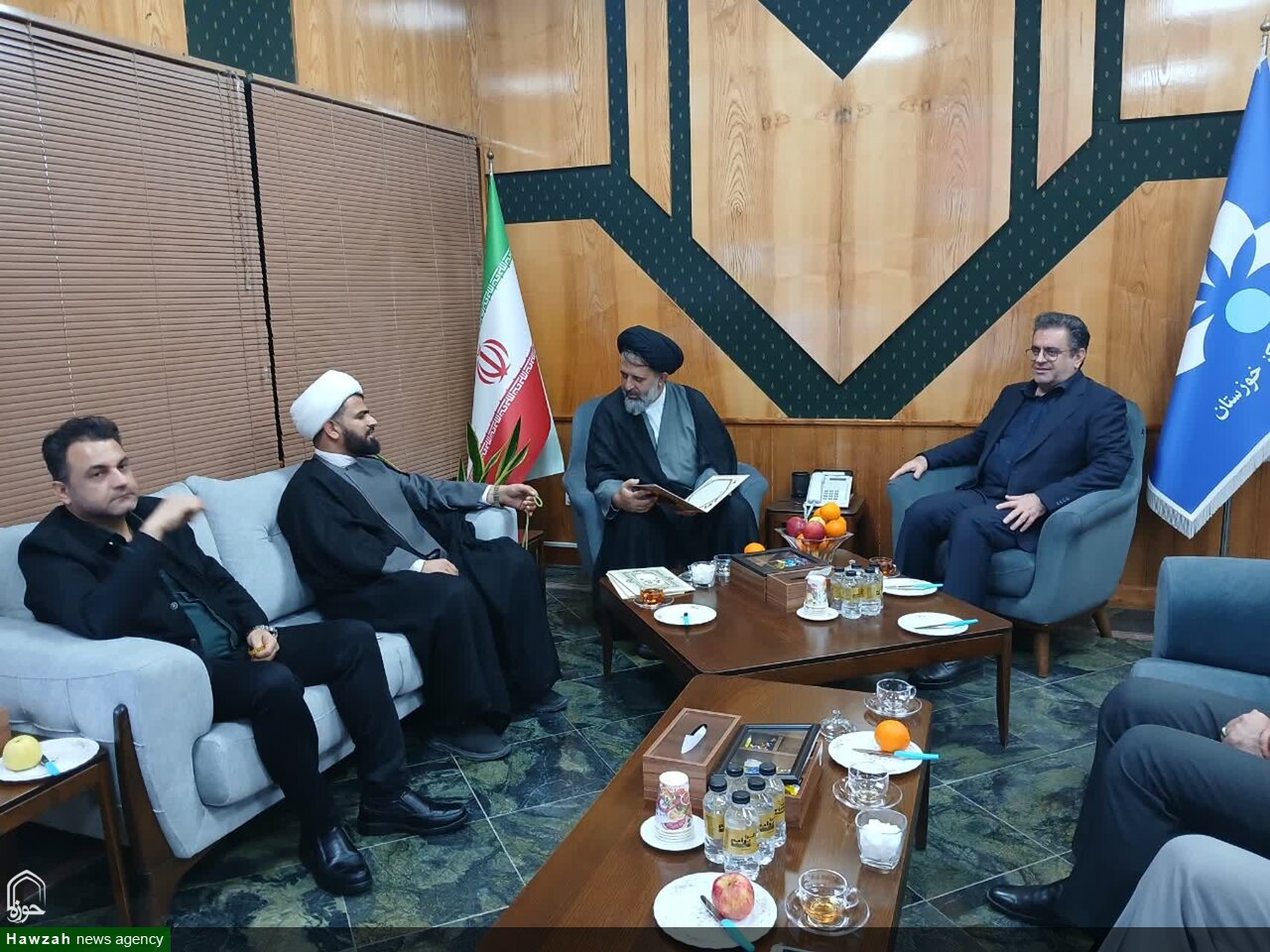 قدردانی اعضای ستاد بزرگداشت آیت الله بهبهانی(ره) از مدیران خوزستان