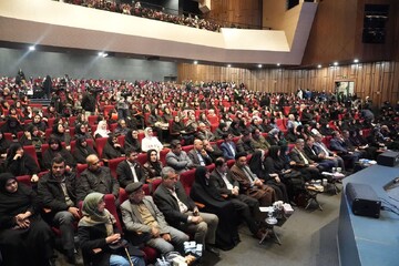 تصاویر/ آیین تجلیل از بانوان تأثیرگذار آذربایجان‌غربی