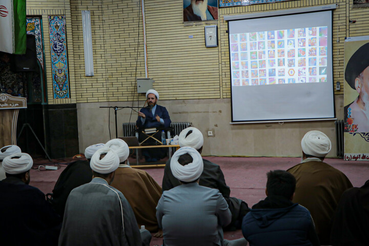 تصاویر/جشن ولادت حضرت زهرا سلام‌الله‌علیها در مدرسه علمیه آیت‌الله آخوند همدان
