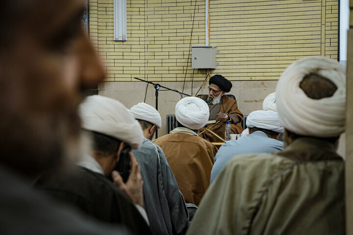 تصاویر/جشن ولادت حضرت زهرا سلام‌الله‌علیها در مدرسه علمیه آیت‌الله آخوند همدان