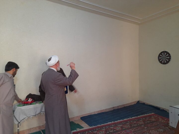 تصاویر/ افتتاح سالن ورزشی مدرسه علمیه آیت‌الله یثربی(ره) کاشان