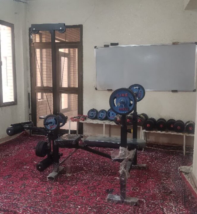 تصاویر/ افتتاح سالن ورزشی مدرسه علمیه آیت‌الله یثربی(ره) کاشان