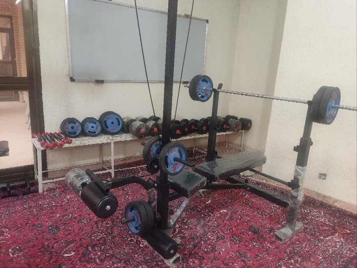 تصاویر/ افتتاح سالن ورزشی مدرسه علمیه آیت‌الله یثربی(ره) کاشان