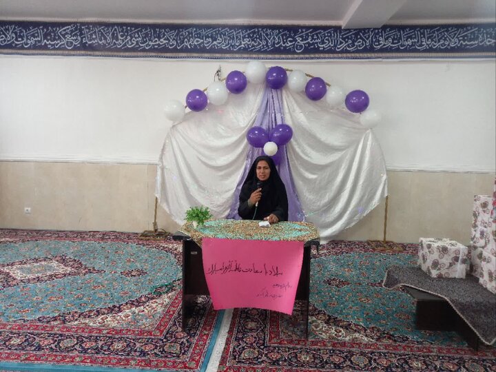 تصاویر/ جشن ولادت باسعادت حضرت فاطمه زهرا(س) در مدرسه علمیه فاطمیه ریگان