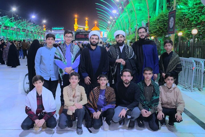 تصاویر / برگزاری کلاس درس طلاب مدرسه علمیه شیخ علیخان زنگنه تویسرکان در بین الحرمین