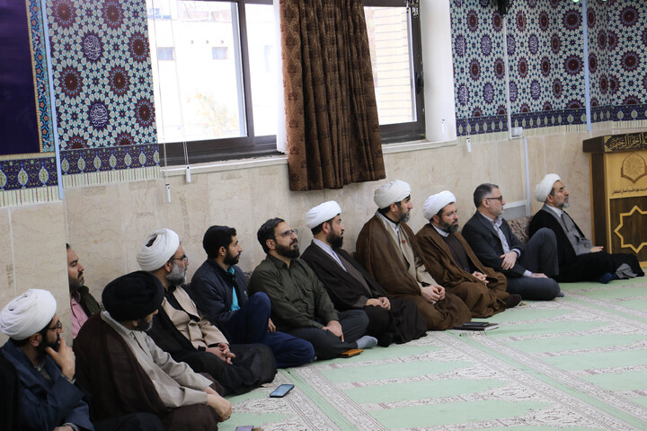 تصاویر| سخنرانی آیت الله شب زنده دار در مرکز مدیریت حوزه علمیه اصفهان