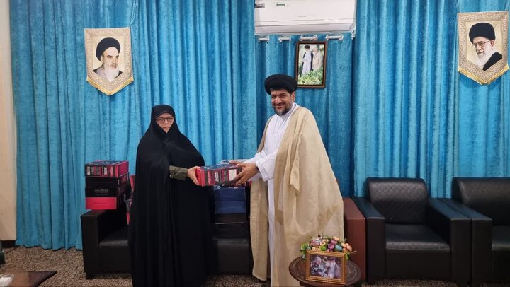 تصاویر/ دیدار طلاب با امام جمعه گناوه