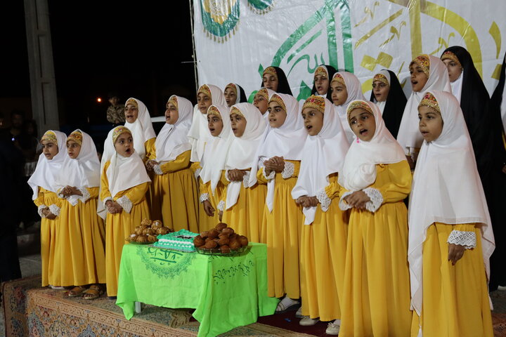 تصاویر/ جشن میلاد حضرت فاطمه(س) در دیّر