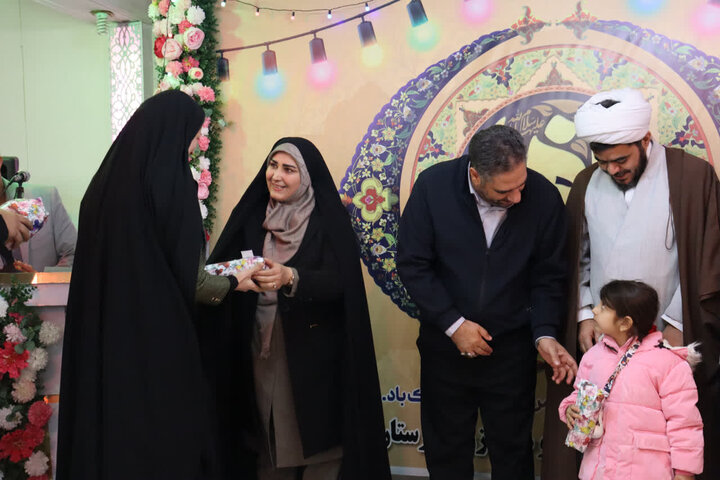 تصاویر/ مراسم جشن ولادت حضرت زهرا (س) در شهرستان باروق