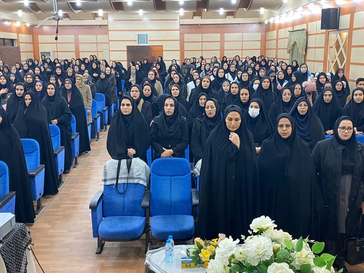 تصاویر/ یادواره زنان شهیده شهرستان میاندوآب