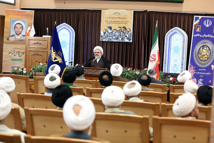 تصاویر/ همایش تجلیل از پیشکسوتان طلاب و روحانیون استان قم