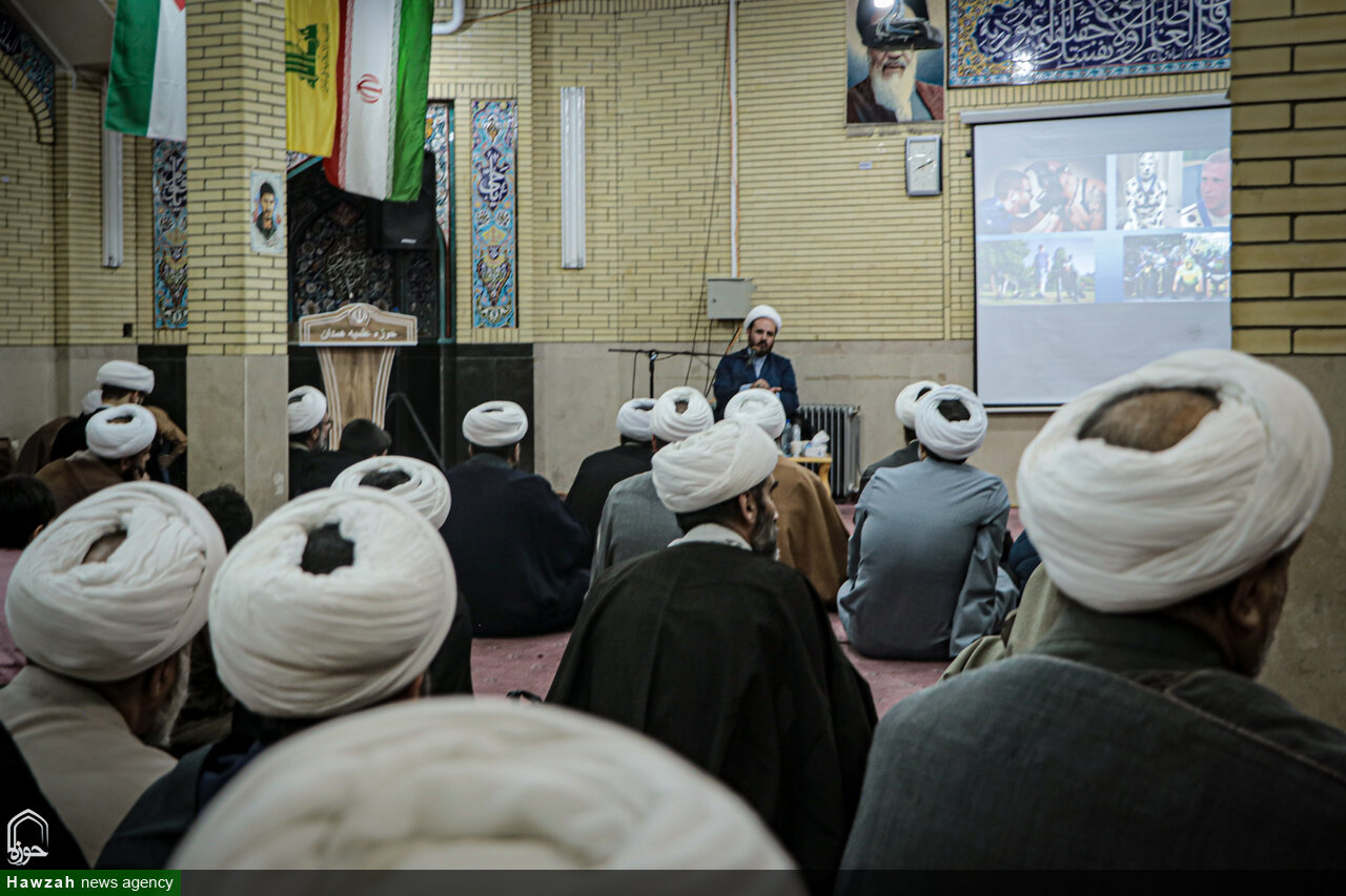 تصاویر/ جشن ولادت حضرت زهرا سلام‌الله‌علیها در مدرسه علمیه آیت‌الله آخوند همدان