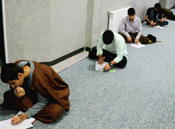 برگزاری مسابقه خطبه فدکیه در مدرسه علمیه مهدی موعود(عج) کبودرآهنگ+عکس