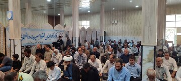 تصاویر/ اقامه نماز جمعه شهر منوجان