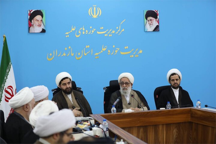 جلسه شورای معاونین حوزه علمیه استان مازندران