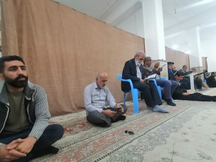 تصاویر/ برگزاری دعای ندبه در مسجد صاحب الزمان سعدآباد