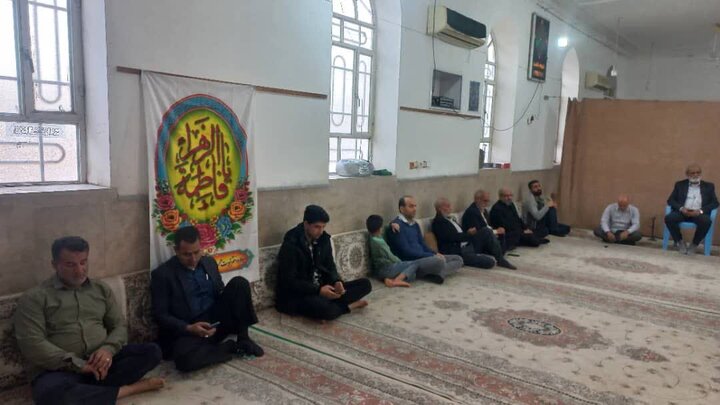 تصاویر/ برگزاری دعای ندبه در مسجد صاحب الزمان سعدآباد