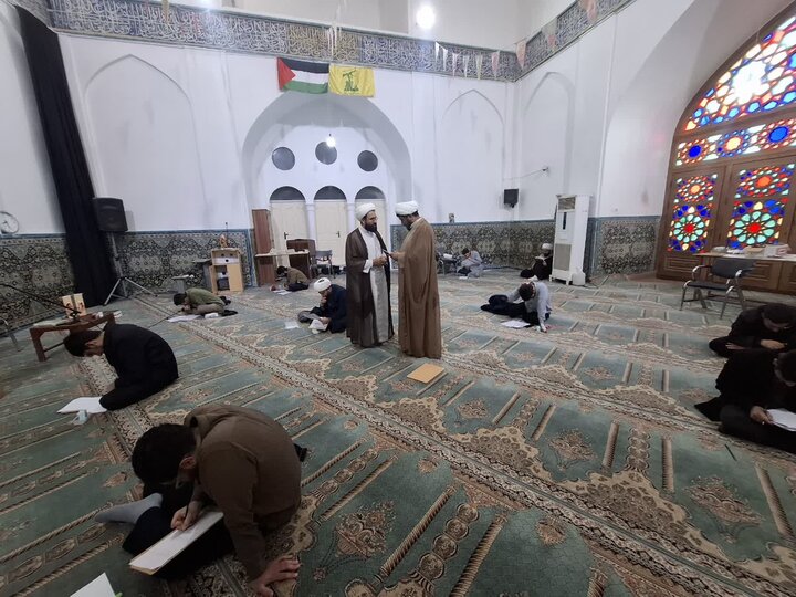 تصاویر/ آزمون‌های استعدادهای برتر حوزوی در کاشان