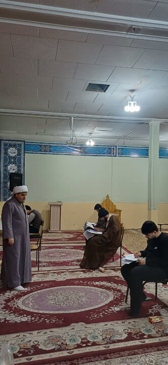 تصاویر/برگزاری آزمون شناسایی استعدادهای برتر حوزه‌ علمیه در استان لرستان