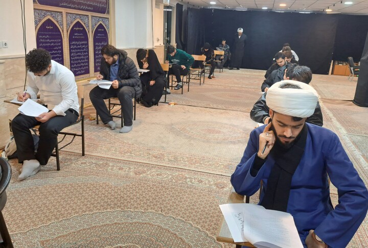 تصاویر/ سیزدهمین دورهٔ آزمون شناسایی استعدادهای برتر حوزوی در استان اردبیل