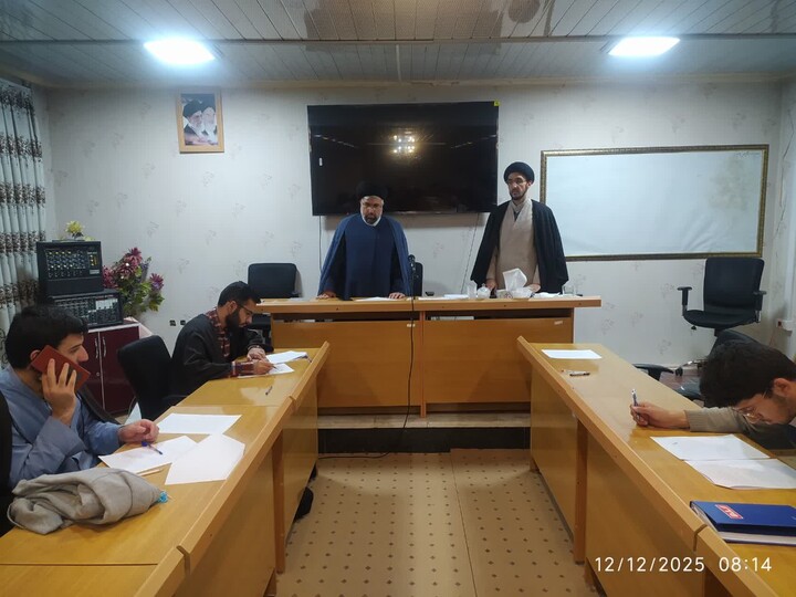 تصاویر / آزمون شناسایی دوره سیزدهم استعداد برتر حوزه‌های علمیه در بناب