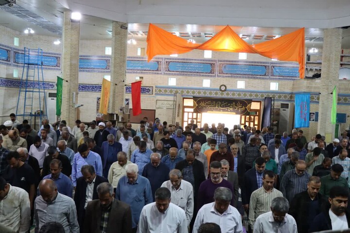 نماز جمعه عالیشهر به روایت تصویر