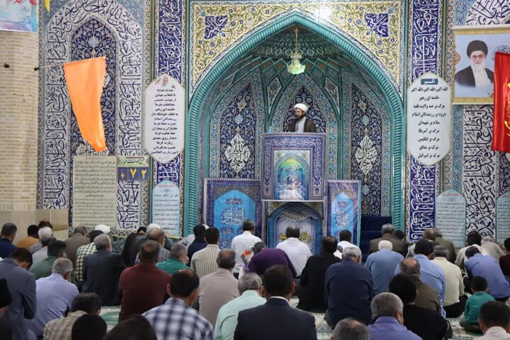 نماز جمعه عالیشهر به روایت تصویر