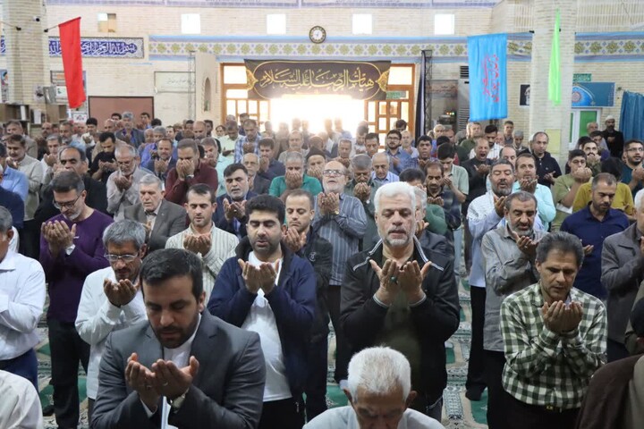 نماز جمعه عالیشهر به روایت تصویر