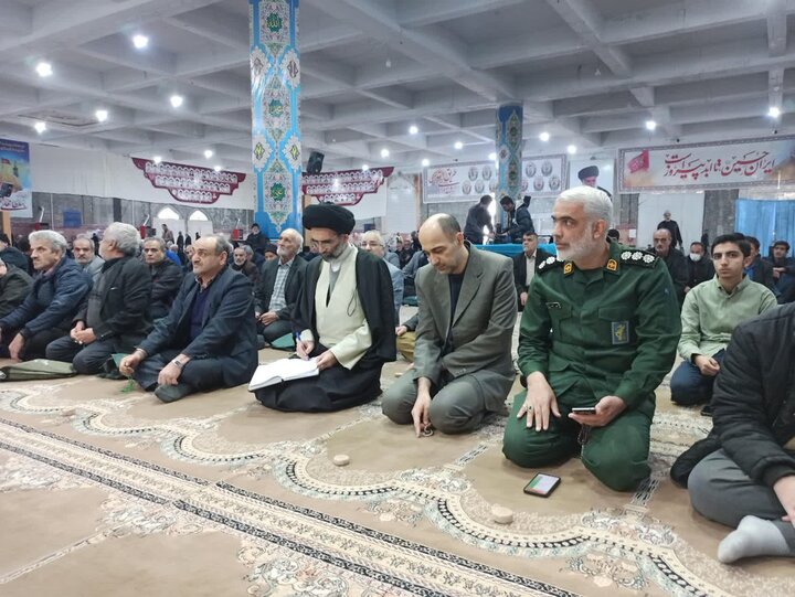 تصاویر/ نمازعبادی سیاسی جمعه کاشان