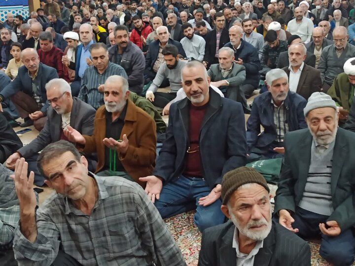 تصاویر/ نمازعبادی سیاسی جمعه کاشان