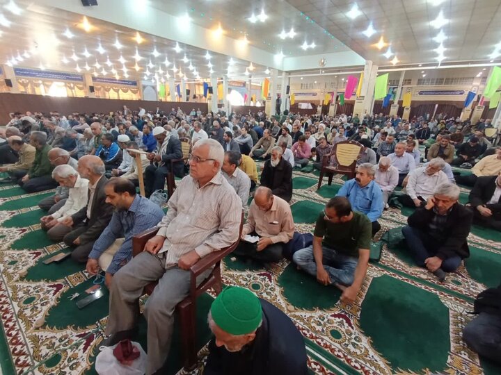 تصاویر/ آیین عبادی سیاسی نمازجمعه امروز شهر بوشهر