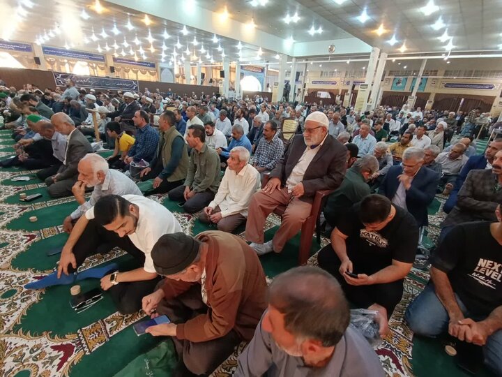 تصاویر/ آیین عبادی سیاسی نمازجمعه امروز شهر بوشهر