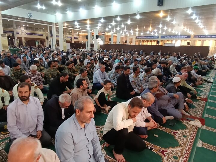 تصاویر/ آیین عبادی سیاسی نمازجمعه امروز شهر بوشهر