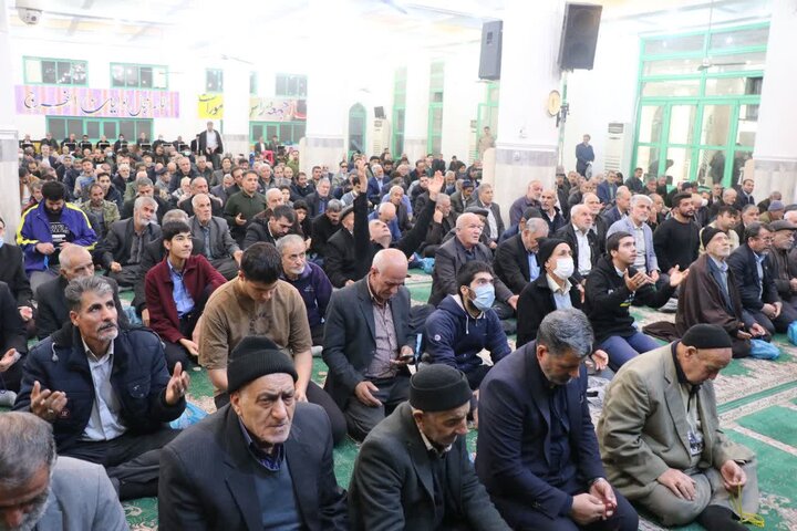 تصاویر/ نماز عبادی سیاسی جمعه در قرچک